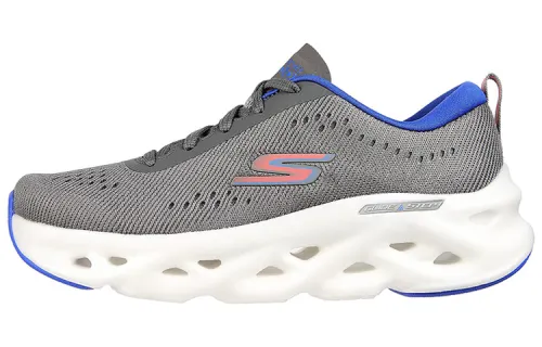 Skechers GO RUN SWIRL TECH Sports Abrasion Resistant Abrasion Resistant Low top Running Shoes Women's Gray