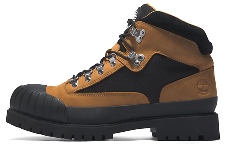 Мужские ботинки Timberland Heritage (коричнево-черные)