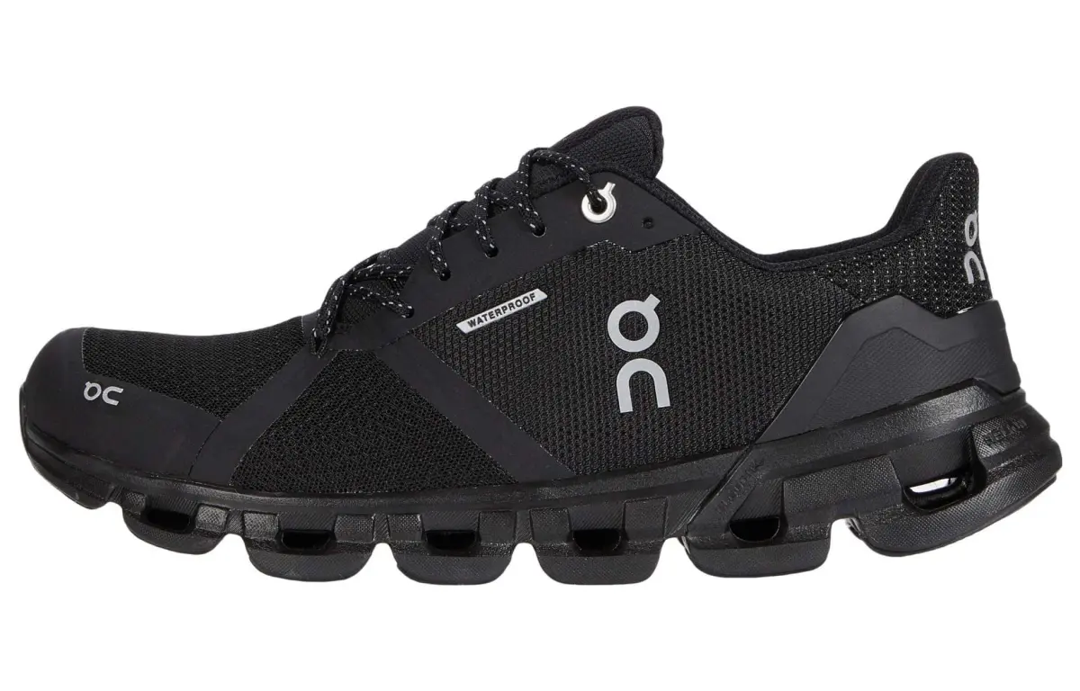 On Running Cloudflyer Waterproof Black Lunar Women's