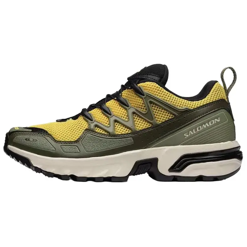 SALOMON ACS + OG Comfortable Low top Outdoor Shoes Men's Yellow Green
