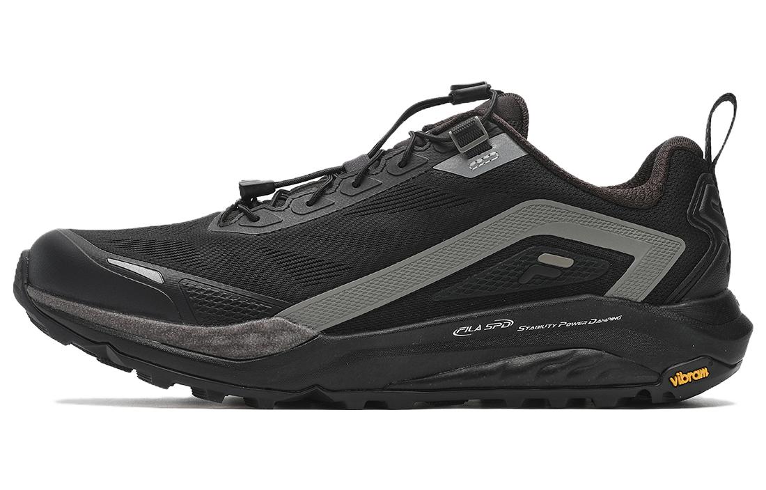FILA SPD LYNX 2 Fabric Cushioning, Wear Resistant Low top Running Shoes Men's Black