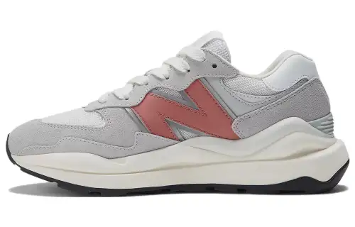 57/40 Wmns New Balance 'Light Aluminum Mineral Red' Women's