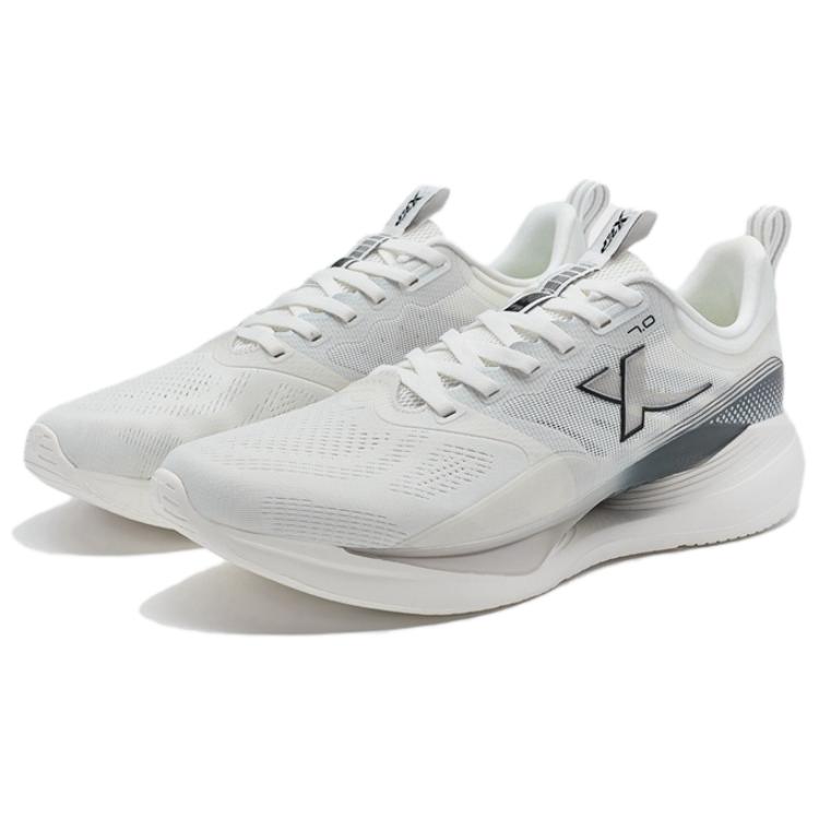 XTEP Abrasion Resistant Low top Running Shoes Men’s White Gray