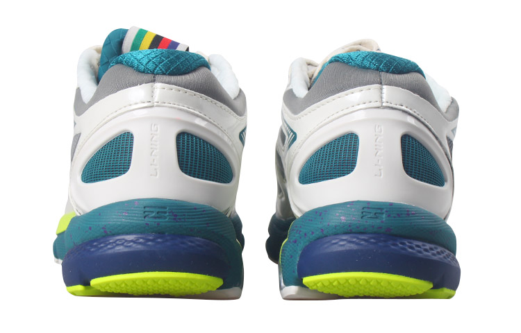 Li Ning Furious Rider 3 OG Mesh Cushioning Low top Running Shoes Women’s Gray White Blue