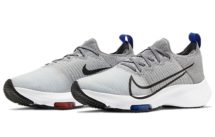 Женские кроссовки Nike Air Zoom Tempo FK (серо-голубые) — фото 3