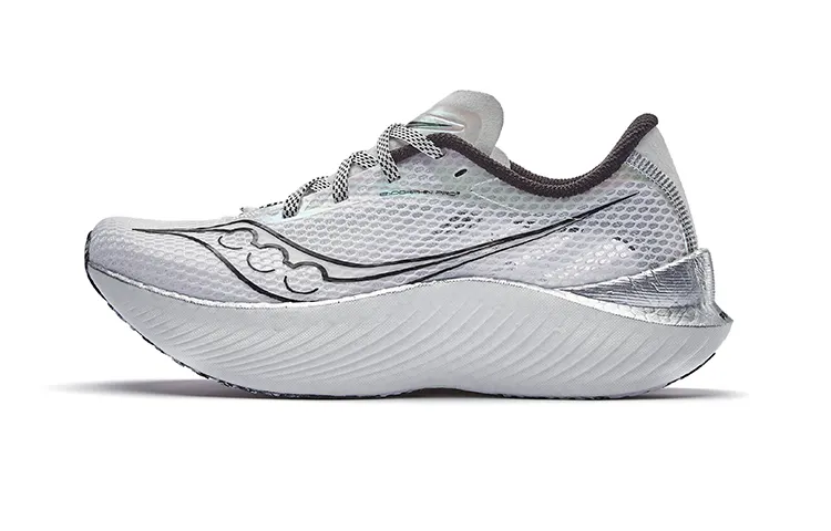 Saucony Endorphin Pro 3 Cushioning Low top Running Shoes Women's White Black