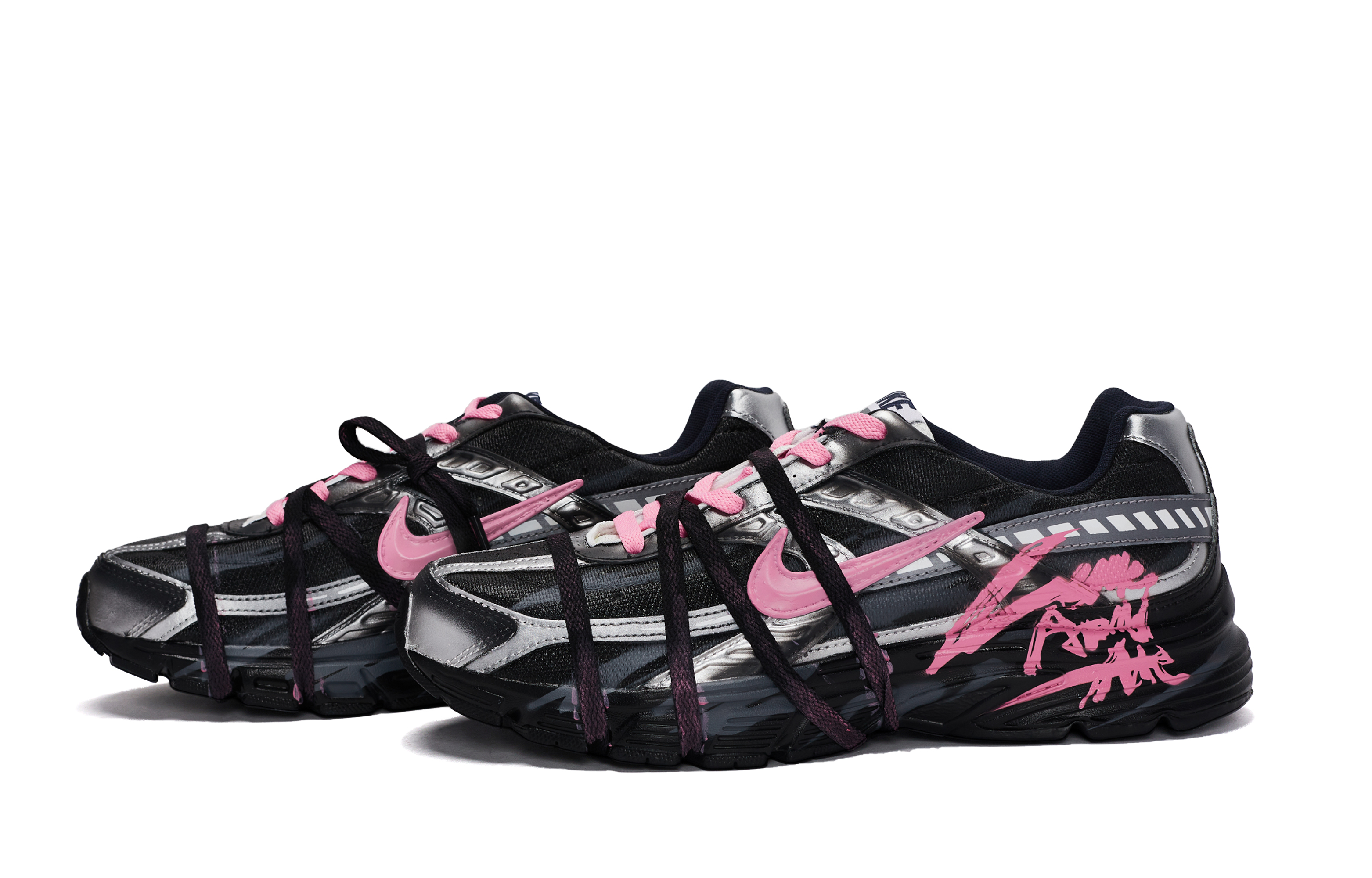 Nike Initiator Low top Running Shoes Unisex Black