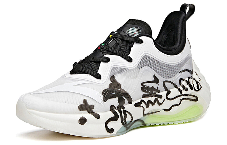 Anta Cushioning Slip Resistant Abrasion Resistant Cushioning Slip Resistant Abrasion Resistant Low top Running Shoes