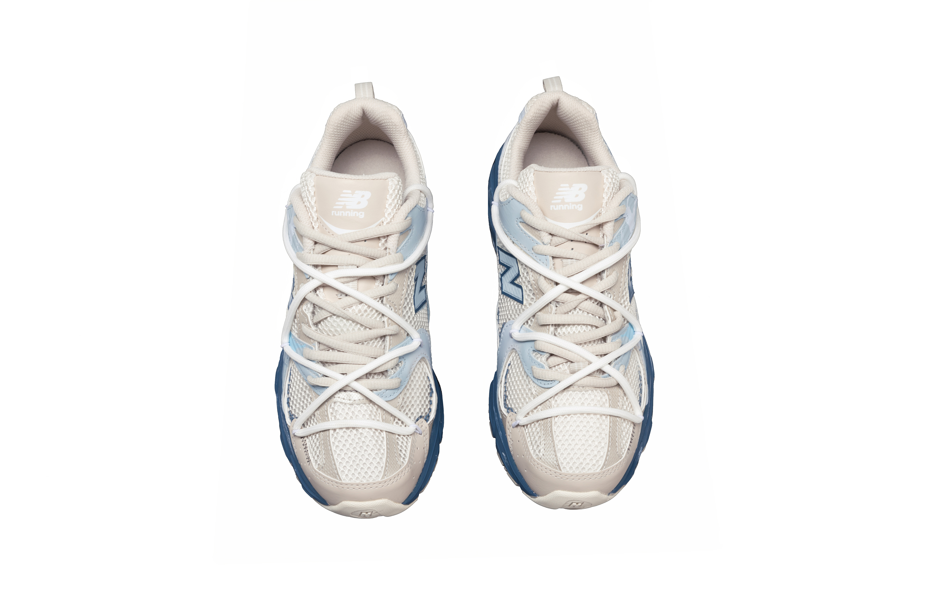 New Balance NB 530 Abrasion Resistant Breathable Low top Casual City Commuting Running Shoes Unisex Blue