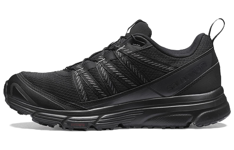 SALOMON X Mission Myst Comfortable Fabric Lightweight Abrasion Resistant Low top Running Shoes Unisex Black