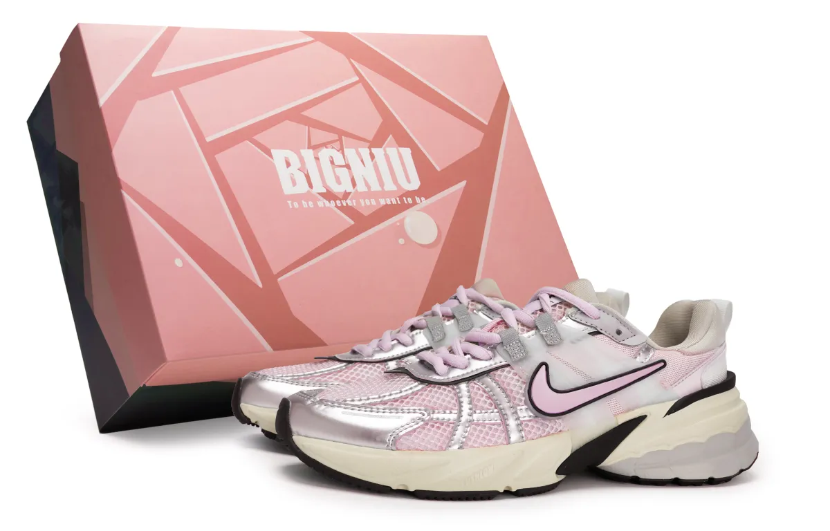 Nike V2K Run Cushioning Slip Resistant Abrasion Resistant Cushioning Slip Resistant Abrasion Resistant Low top
