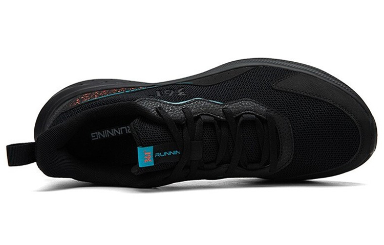 361° Mesh Abrasion Resistant Breathable Low top Running Shoes Men’s Obsidian Black
