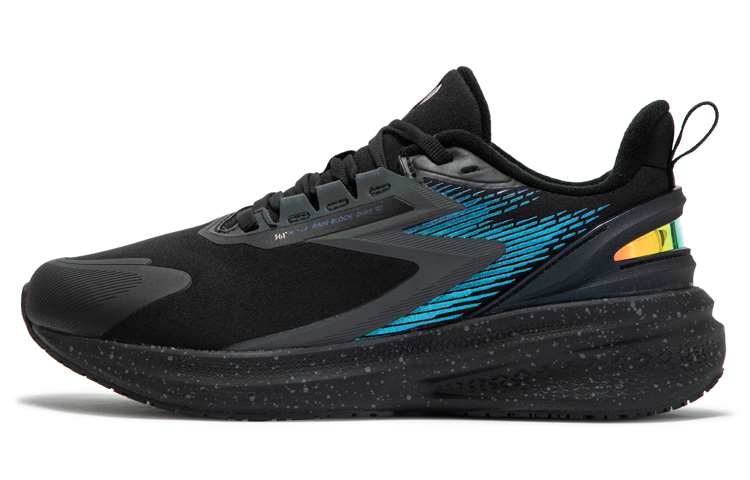 361° Rain Screen 7.0 Running Shoes Women’s Low Top Obsidian Black/Rose Gold