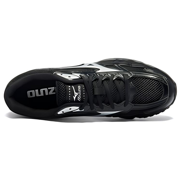 Mizuno SPARK CN Slip Resistant Abrasion Resistant Low top Running Shoes Unisex Black