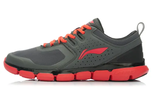 Li Ning Cushioning Slip Resistant Abrasion Resistant Low top Running Shoes Men's