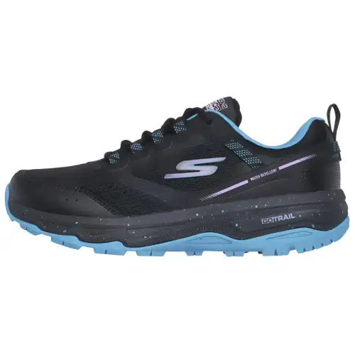 Skechers Go Run Trail Low top Trail Running Shoes Women's Black Blue