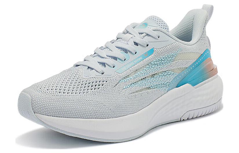 361° Slip Resistant, Abrasion Resistant, Breathable Low top Running Shoes Women's White Blue