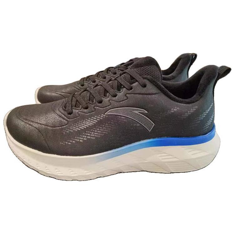 Anta Light Cloud Fleece Lined, Comfortable Fashion Textile, Synthetic Leather Slip Resistant Abrasion Resistant Low top
