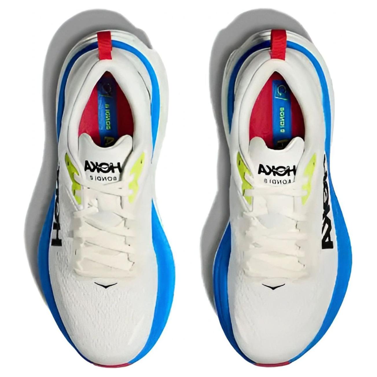 HOKA ONE ONE Bondi 8 Blanc De Blanc Virtual Blue