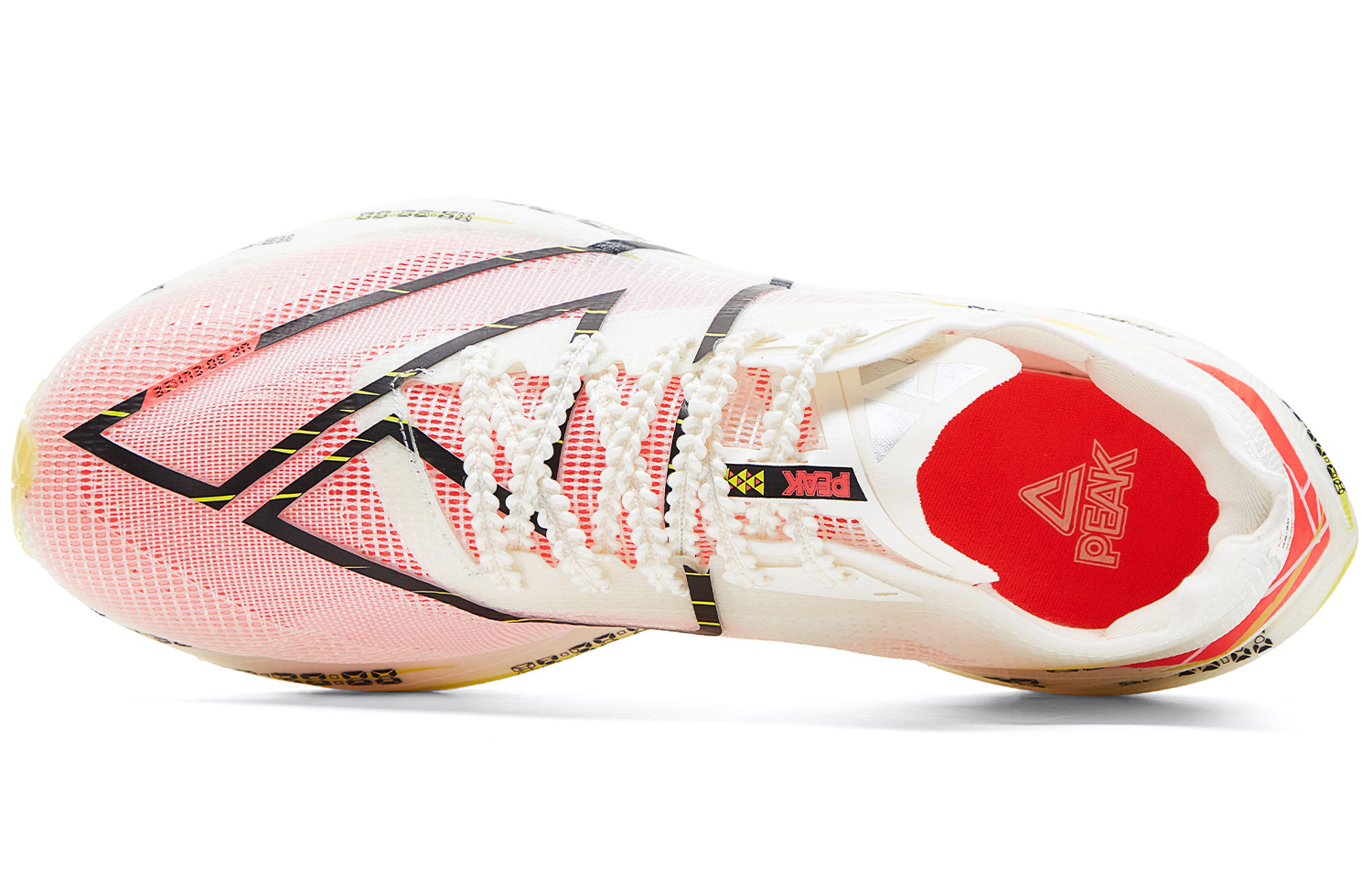 PEAK Taichi UP30 3.0ELITE Running Shoes Men’s Low Top Light White Red