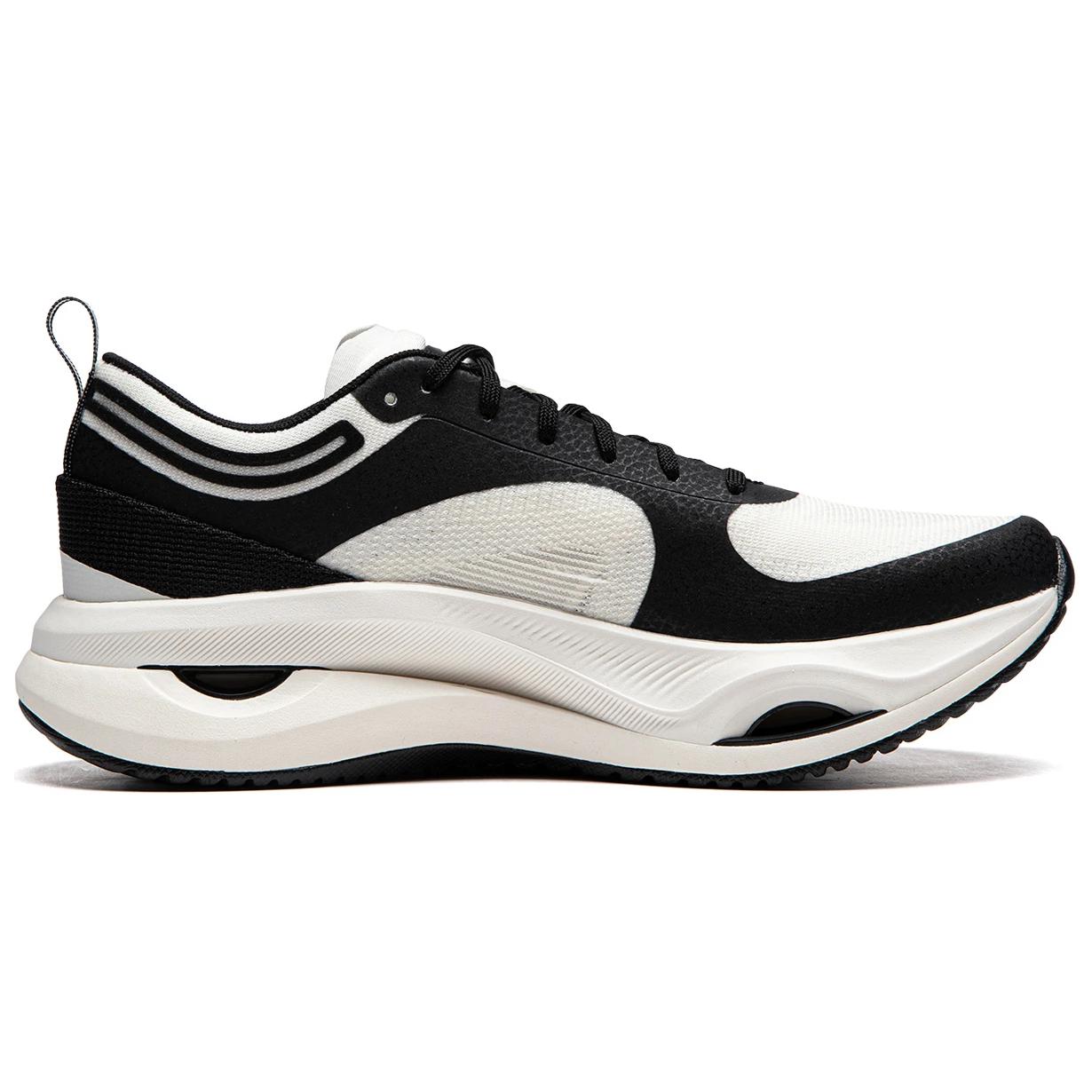 Li Ning Fabric Cushioning Slip Resistant Abrasion Resistant Lightweight Rebound Low top Running Shoes Women’s