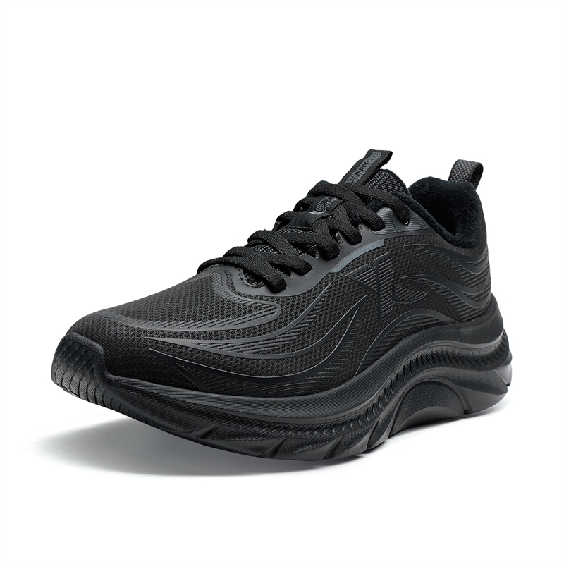 XTEP Light Joy FW Abrasion Resistant Thermal Abrasion Resistant Thermal Low top Running Shoes Women’s Black