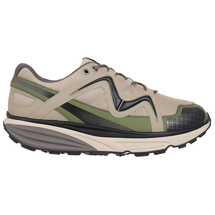 MBT SIMBA ATR Low top Outdoor Shoes Men’s Khaki/Green/Black