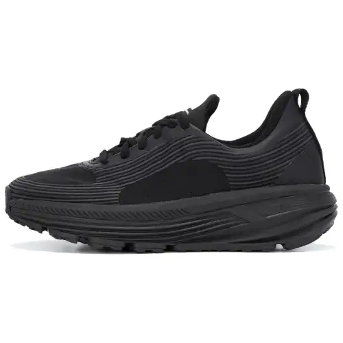 THE NORTH FACE RECOVERY Slip Resistant Abrasion Resistant Low top Casual Running Shoes Men's Black