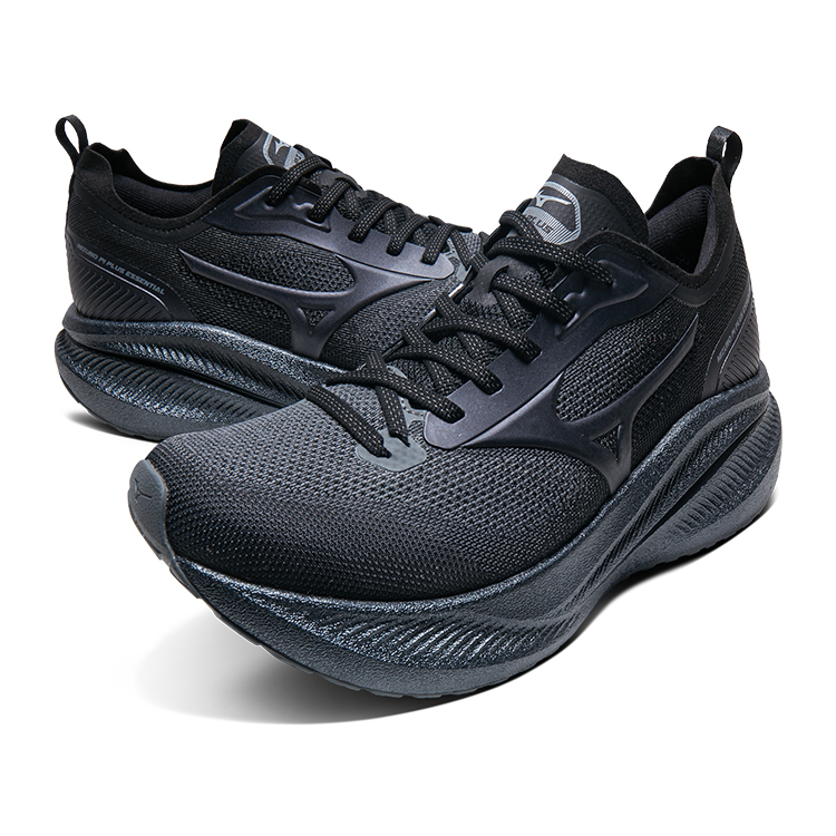 Mizuno Pi Plus PL Running Shoes Unisex Low Top Charcoal Black