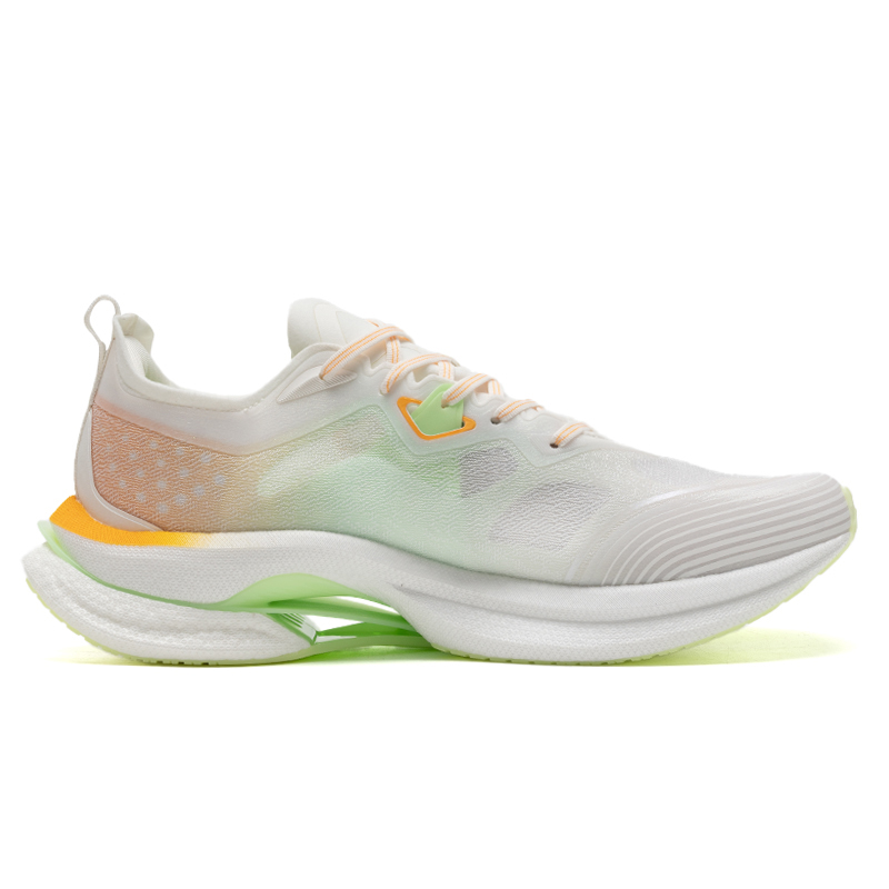 XTEP Cushioning Breathable Rebound Low top Running Shoes Men’s White Green