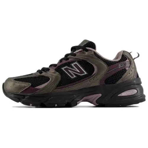 530 New Balance 'Black Metallic Plum Brown'