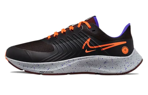 Nike Pegasus 38 Air Cushion Racing, Leisure and Comfort Low-top Running Shoes Men's Black Purple