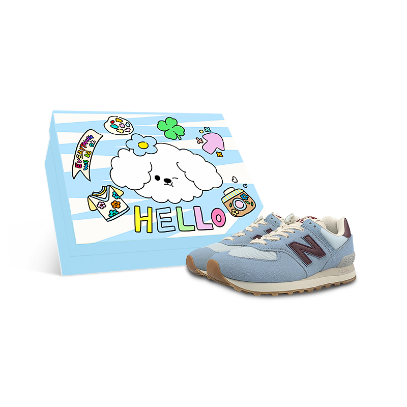 New Balance NB 574 Low top Running Shoes Women’s Blue