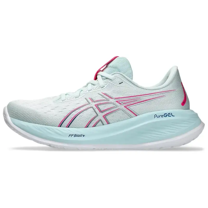 Asics GEL CUMULUS 26 Low top Running Shoes Unisex Light Blue Purple
