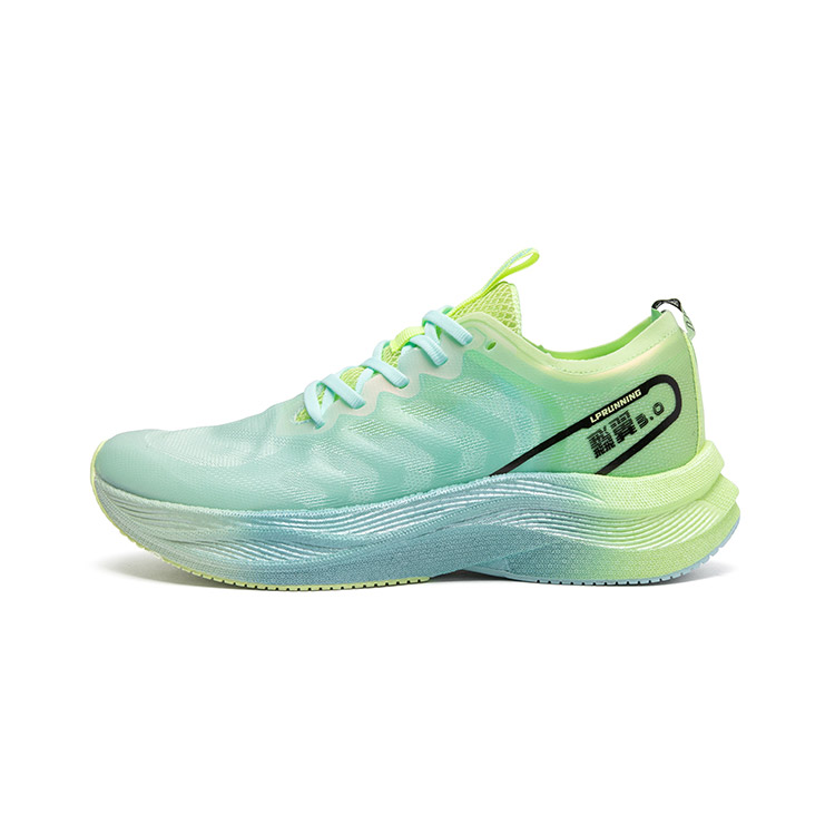 LPMX Running Shoes Men’s Low Top White Pine Stone Green