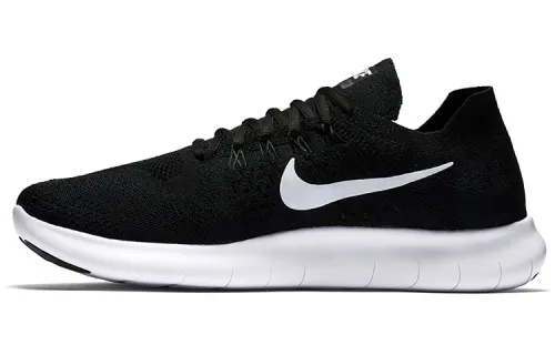 Nike Free Rn Flyknit 2017 Black White