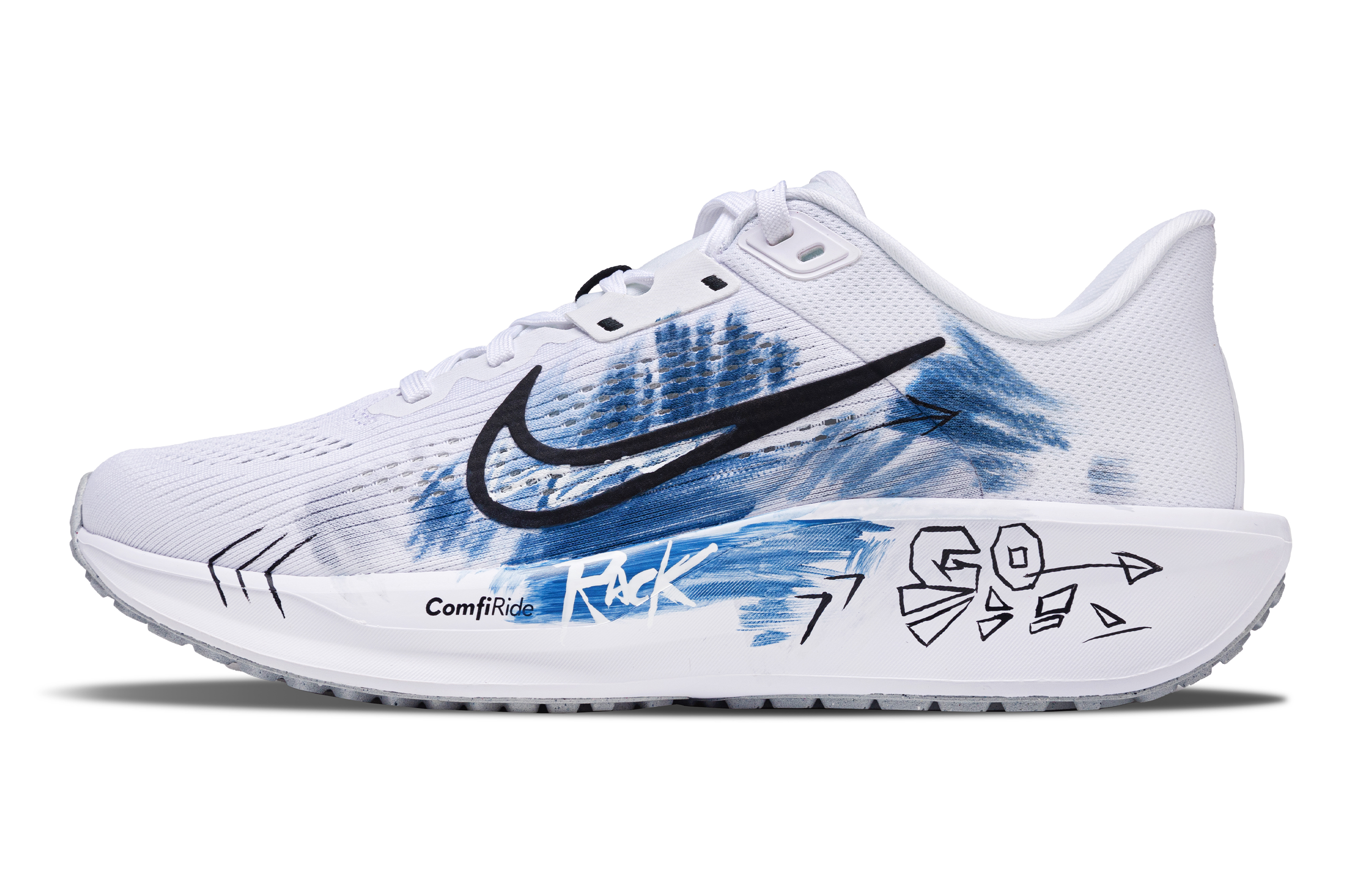 Nike Quest 6 Mesh Cushioning Breathable Lightweight Cushioning Breathable Lightweight Low top Casual Sprint