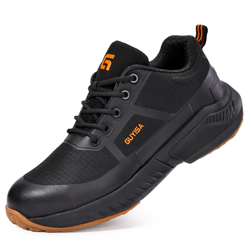 LANOUDUN Abrasion Resistant Impact Resistant Low top Outdoor Shoes Unisex Black