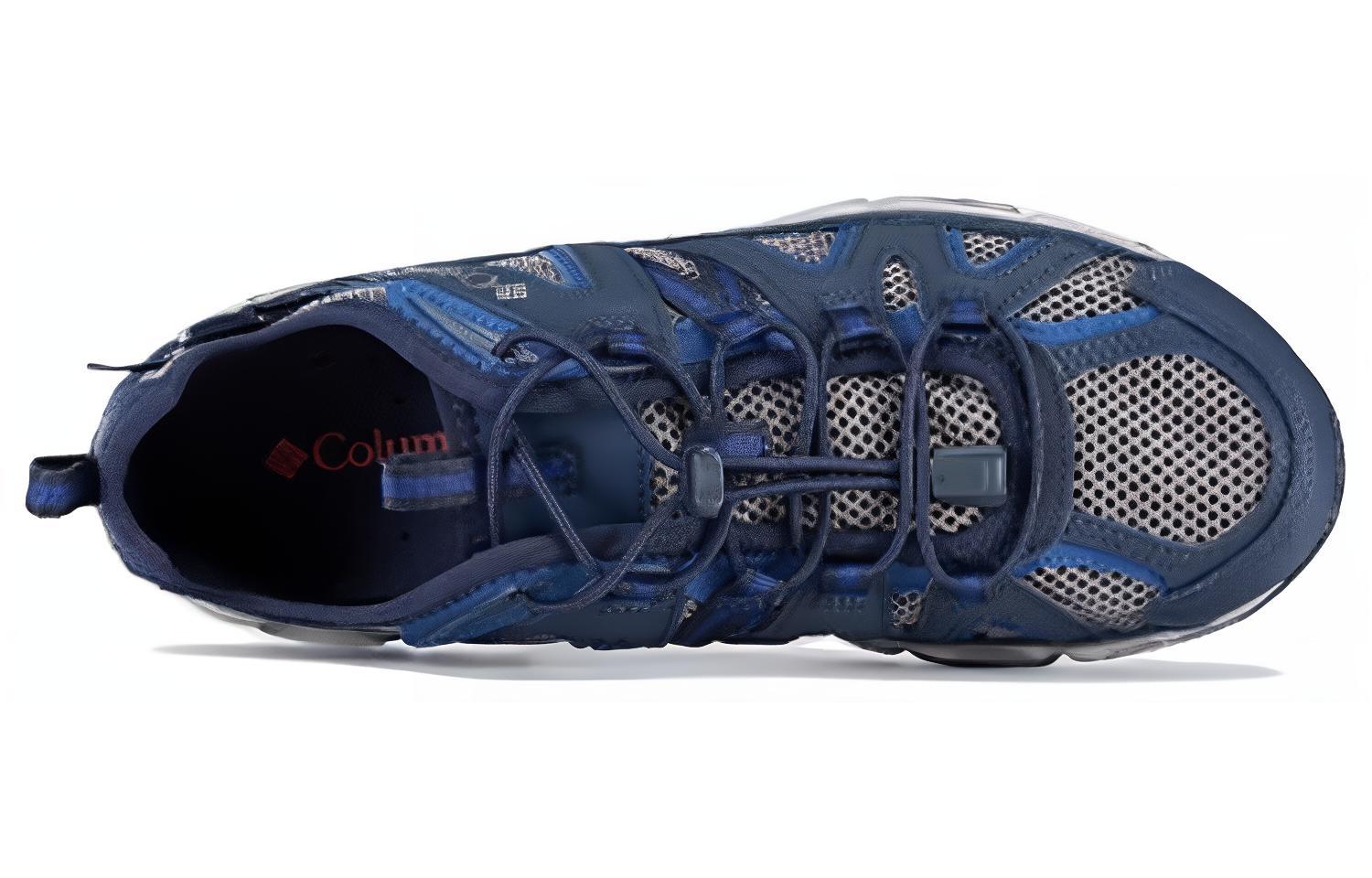 Columbia CREEL Fashion Cushioning Slip Resistant Abrasion Resistant Low top Outdoor Shoes Men’s Blue Gray