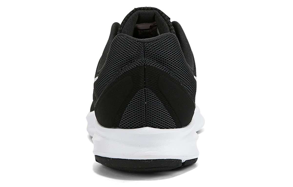 Кроссовки Nike Downshifter 7 PU (черно-белые) — Чёрный / белый — фото 5
