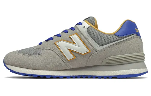 New Balance 574 Grey/Yellow/Blue