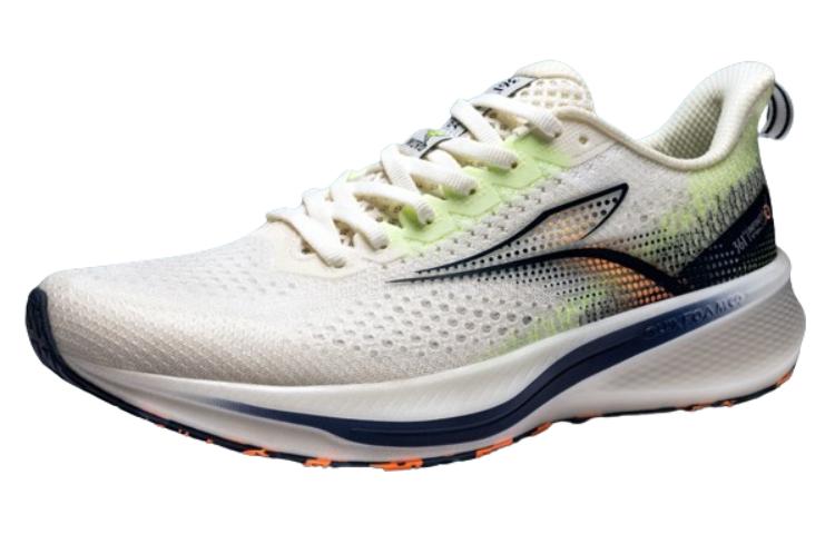 361° Abrasion Resistant Low top Training Running Shoes Men's White Black