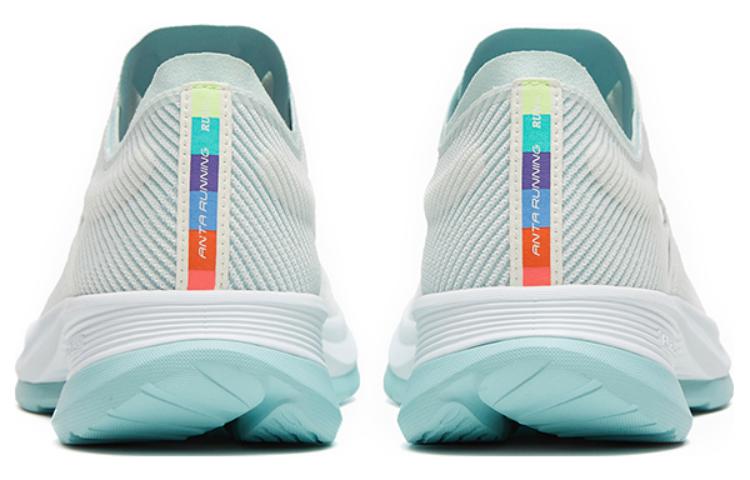 Anta Hydrogen Run V Textile, TPU Slip Resistant Abrasion Resistant Low top Casual Running Shoes Men’s White Blue