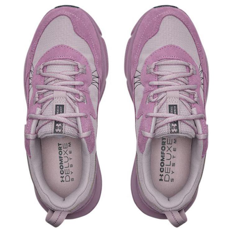 Under Armour Charged Verssert 2 Abrasion Resistant Low top Casual City Commuting Running Shoes Women’s Gray Pink