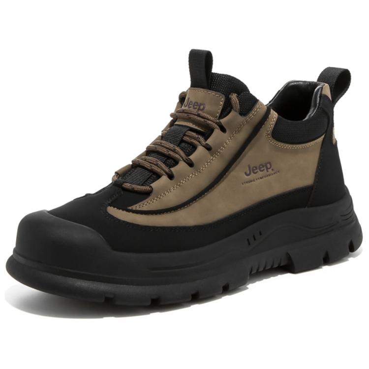 Jeep Abrasion Resistant Thickened And Fleece Lined, Thermal, Comfortable, Versatile Ankle Length Winter Boots Men’s