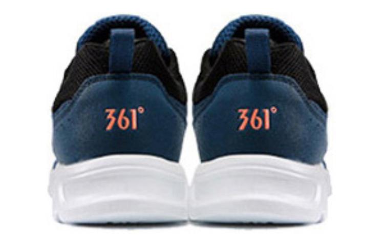 361° Mesh Cushioning Slip Resistant Low top Running Shoes Men’s Blue Black