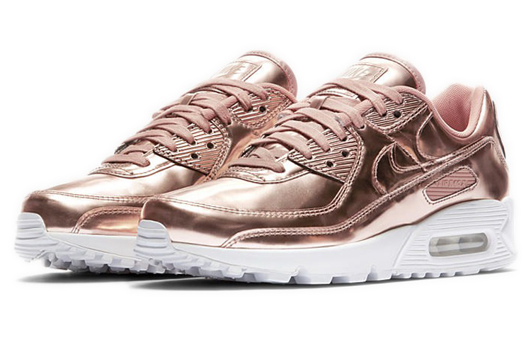 Женские кроссовки Nike Air Max 90 SP "Rose Gold" (розовое золото) — 玫瑰金 — фото 3