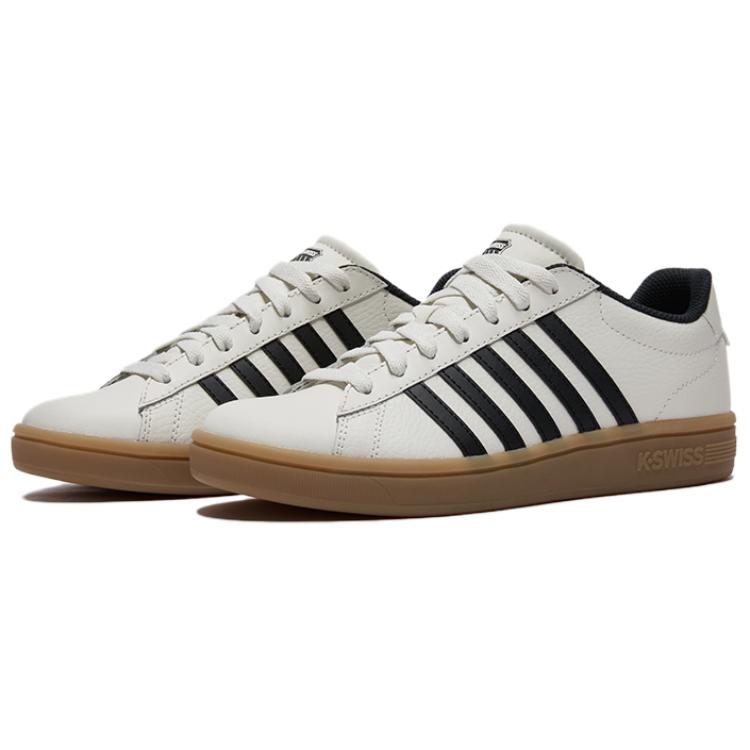K·SWISS Synthetic Leather Low top Running Shoes Women’s White Black