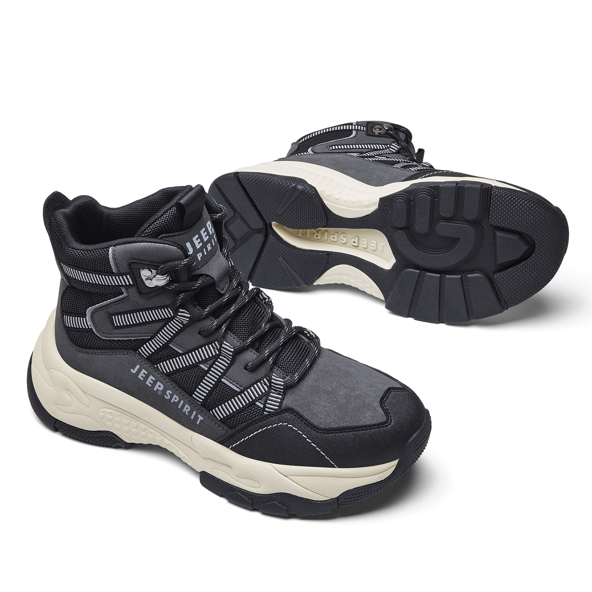 JEEP SPIRIT Thermal Cushioning Coverage Abrasion Resistant Lightweight Outdoor Shoes Men’s