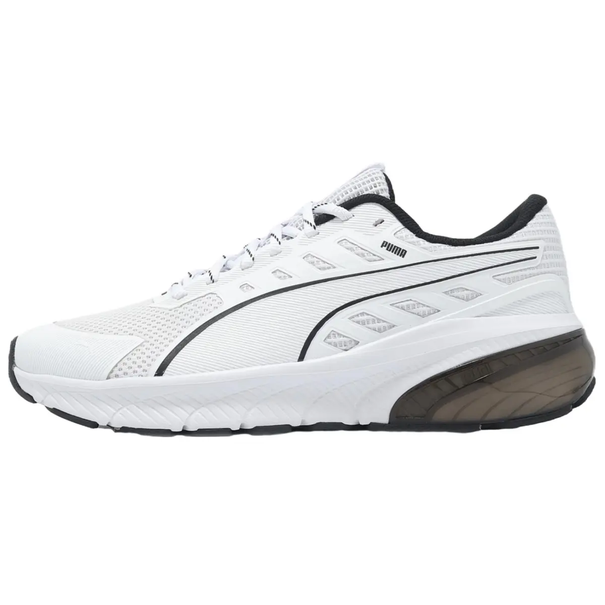 PUMA Cell Glare Breathable Support Breathable Support Low top Running Shoes Men's White Black